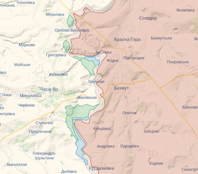 ЗСУ звільнили понад 15 квадратних кілометрів на Бахмутському напрямку, - Маляр